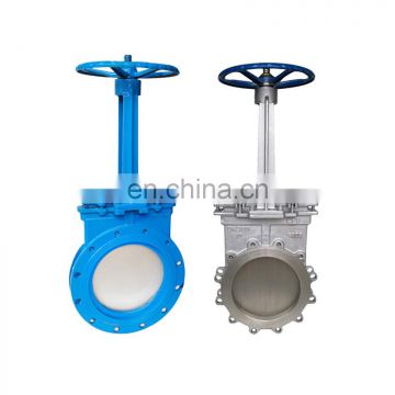 Stainless Steel NBR EPDM Seat Knife Gate Valve For Water And Slurry