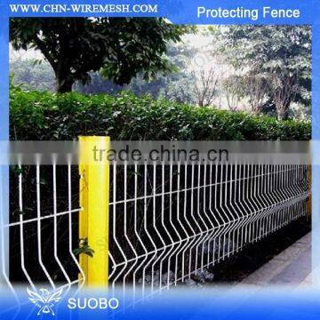 Hot Sale!! Pvc Spraying Protecting Fences, Pvc Coated Iron Protecting Fence , Galvanized Protecting Fence