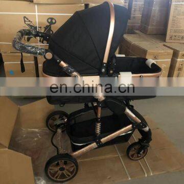 CE Four Wheel Baby Foldable Stroller Classic Baby Stroller Pram European Standard China Baby Pram photo-2
