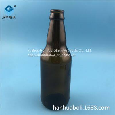 Hot 330ml Brown Beer Glass Bottle Glass Wine Bottle Manufacturer photo-4