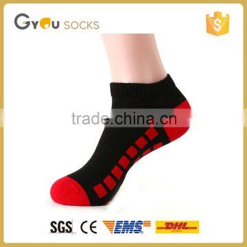 Custom Logo Sport socks for men and woman,black color mens ankle socks