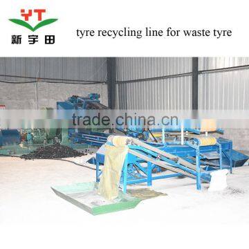 10 Ton/day shredding Tire recycling