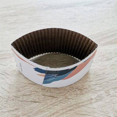 Recyclable Disposable Corrugated Paper Hot Drink Cup Holder photo-2
