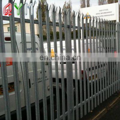 W Profile Wrought Iron Palisade Fencing Gate Factory photo-4