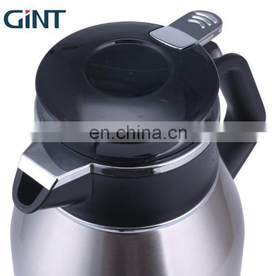 GiNT 1.3L Manufactory Durable Teapot 304 Stainless Steel Outer Glass Inner Coffee Pots