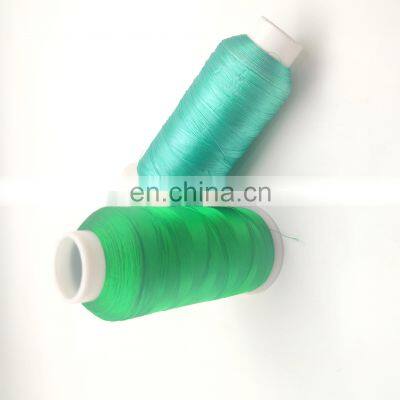 120d Green Dyed Wholesale 100% Viscose Spun Rayon Yarn Count photo-5