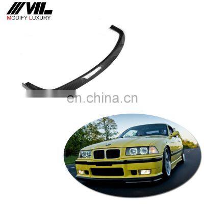 Carbon Fiber E36 Front Bumper Lip for BMW E36 M3