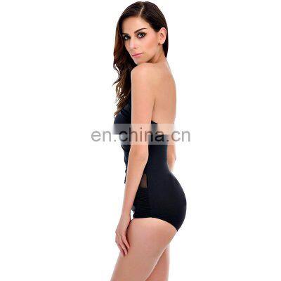 One Piece Swimsuit Women Sexy Push Up High Waist Adjustable Plus Size Shoulder Swimwear Family Bodysuit Bathing Suit Swim Wear