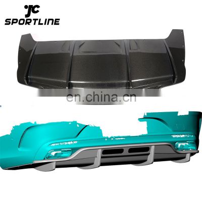 S-Class C217 Carbon Fiber Rear Diffuser Lip for Mercedes Benz S500 S550 Sport Coupe 14-18