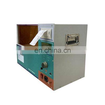 Transformer Oil Tester 100kv,Totally Automatic Transformer Oil Dielectric Strength Tester photo-3