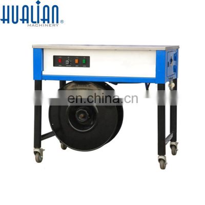 KZB-A Hualian Tape PP Band Polyester Steel Box Carton Machinery Semi-automatic Strapping Machine