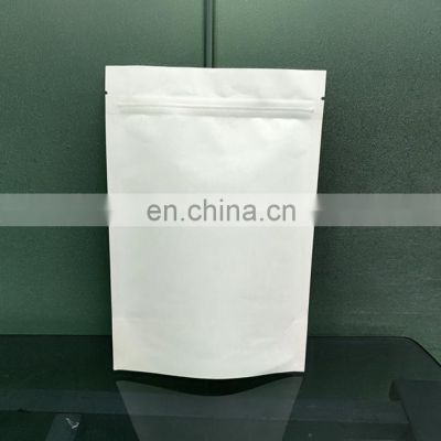 500g 250g 100g roasted coffee bean packaging Aluminum foil stand up matte black coffee bean packaging bag