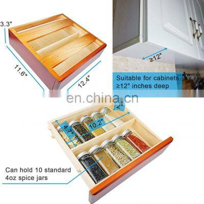 Wooden Cabinet Spice Rack photo-5