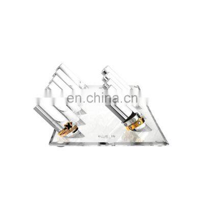 New Fashion Wholesale Price Customized Transparent Multifunctional Acrylic Rack For Jewelry Factory Supply photo-3