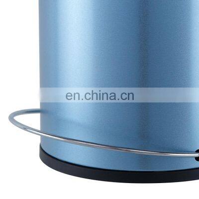 Various Color Unique Thin Lid Soft Closing Waste Bin Garbage Wholesale Waste Trash Dustbin photo-4