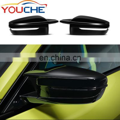 8 series G14 G15 ABS side door mirror mirrors cover for BMW 3 4 5  7 series G20 G22 G30 G11 G12(for LHD car)