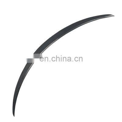 Carbon Fiber Rear Trunk Spoiler For Tesla Model Y Sedan Electric 2021