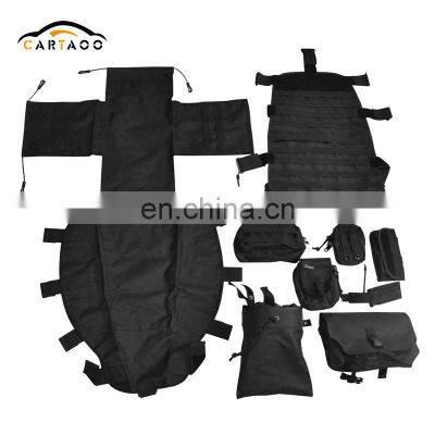 2020 Best Multi-functional Car Seat Organizer Storage Bag Cover Universal For Jeep Wrangler JK Seat