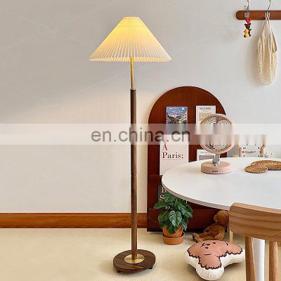 Led Standing Light Wood Floor Lamp for Living Room LED Solid Lighting