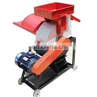 Green grass corn stalk wheat straw guillotine machine