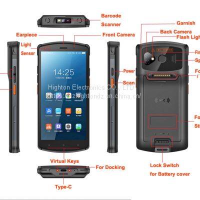 PDA Handhelds Rugged Mobile Computer HiDON Factory Price 5G photo-2