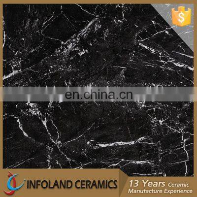 Black Marble Look Italian Clean Glazed Porcelain Bathroom Ceramic Tile