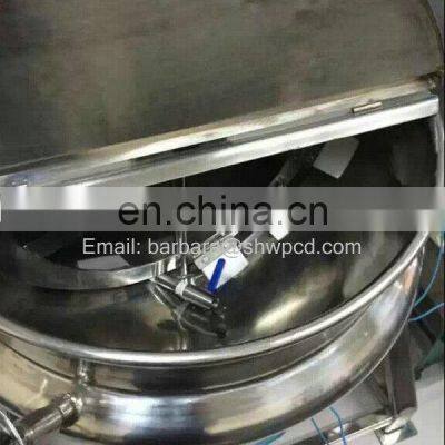 Sale Industrial Stainless Cooking Pots Cooking Pot With Mixer Machine by Electrical and Gas Heating photo-4
