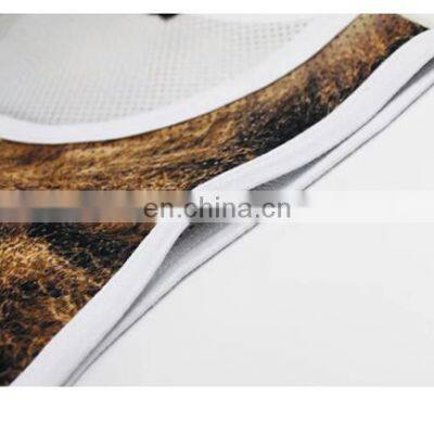 Custom Brand Printing Fitness Tank Top 100% Cotton Man Gym Tanktop Wholesale Price photo-3