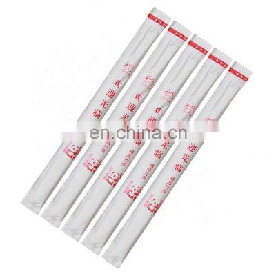 Convenient Disposable Bamboo Chopsticks With Customized Individual Package Chinese Twins Chopsticks