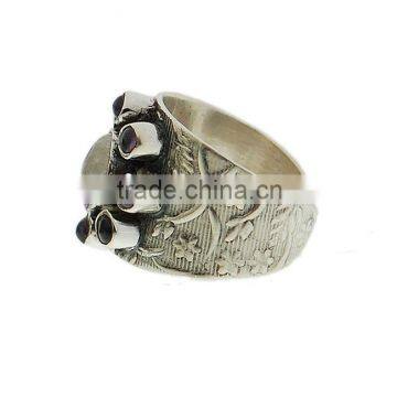 Design Gemstone Silver Ring photo-2