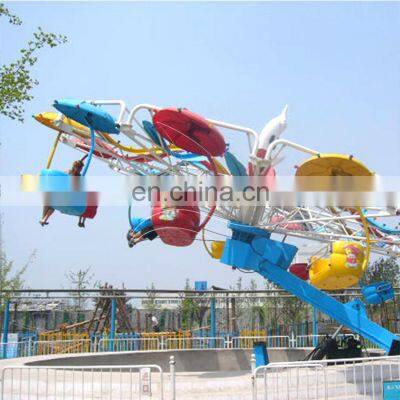 Theme park rides swing luxury double flying chair for sale