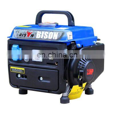 Bison China Power Generator 700W 0.7Kw 750W 750Watt 750 Watt 50Hz Portable Gasoline Generators