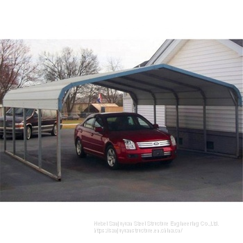 Hot Sell China Steel Structure Building Carport Customized and Prefabricated Carshed