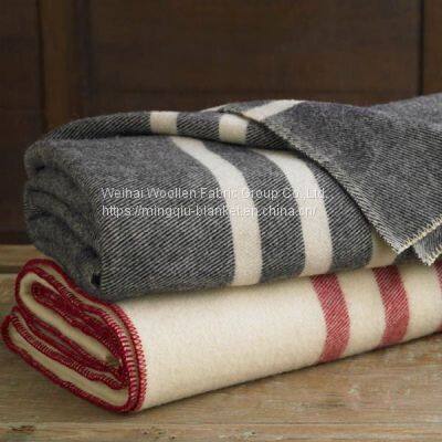 High Quality 100%wool Military Blanket/Army Blanket photo-2