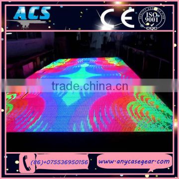 ACS Video Show LED rgb pixel dance floor for sale