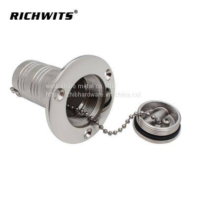 Stainless Steel 316/304 Deck Filler With Clamshell photo-4