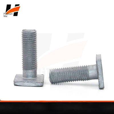 Square Head Bolt, Square Stud M12 - M24 With Complete Specifications, High-strength Carbon Brush Motor Square Head Screw photo-2