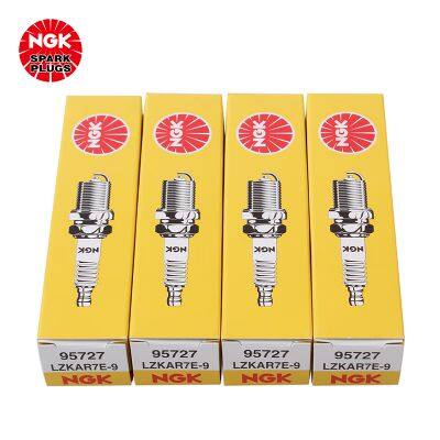 Wholesale Original Genuine NGK Spark Plug Nickel Alloy LZKAR7E-9 95727 Car Engine Spark Plug for HONDA photo-5