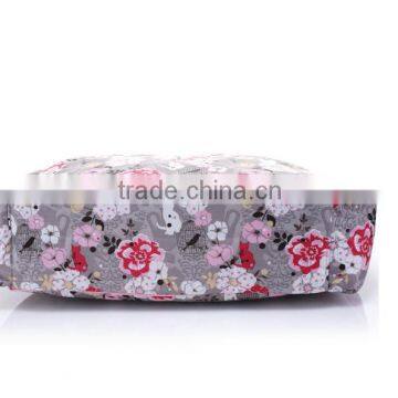 "Printed Canvas Portable Mummy Bag, Diaper Bag " photo-4