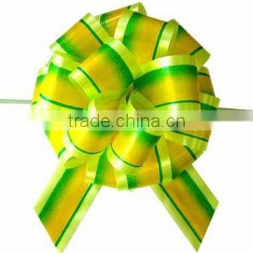 5" *18loops PP Printed Ribbon Pull Bow Gift Packing Holiday Decoration photo-3