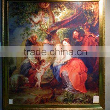 N571 Interior Decoration Glass Painting Pictures, Wholesale Wall Hanging Glass Painting