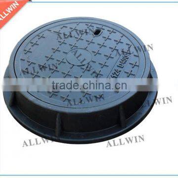 BMC/SMC/FRP composite manhole cover EN124 with frame