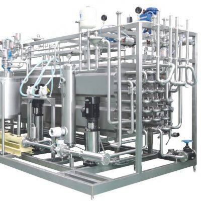 Shanghai Juice Pasteurization Equipment /Milk UHT Sterilizer Drinks Sterilization Machine