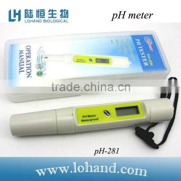 waterproof hand held digital ATC high accuracy chemical ph meter with replaceable pH electrode