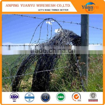 barbed wire roll price fence