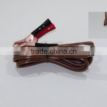 SAE to 30A clamp with UL SPT-2 18AWG power cable BROWN color Motor Charger cable