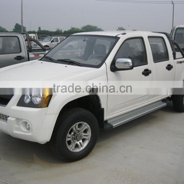 4WD diesel pick up with double cabin and ISUZU engine