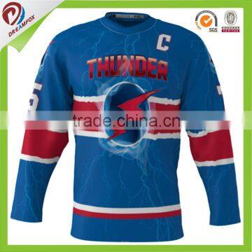 cheap sublimation custom infant hockey jersey design