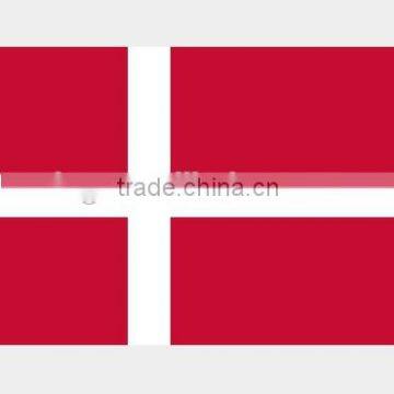 wholesale hand national flag in Denmark design