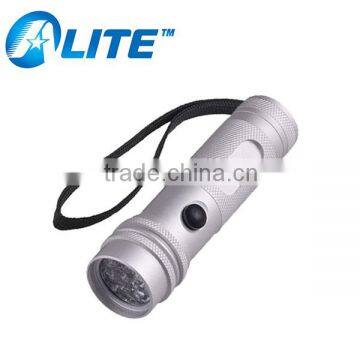 High Quality Durable Flashlight Torch Branded 12 LED Torchlight for Promotion